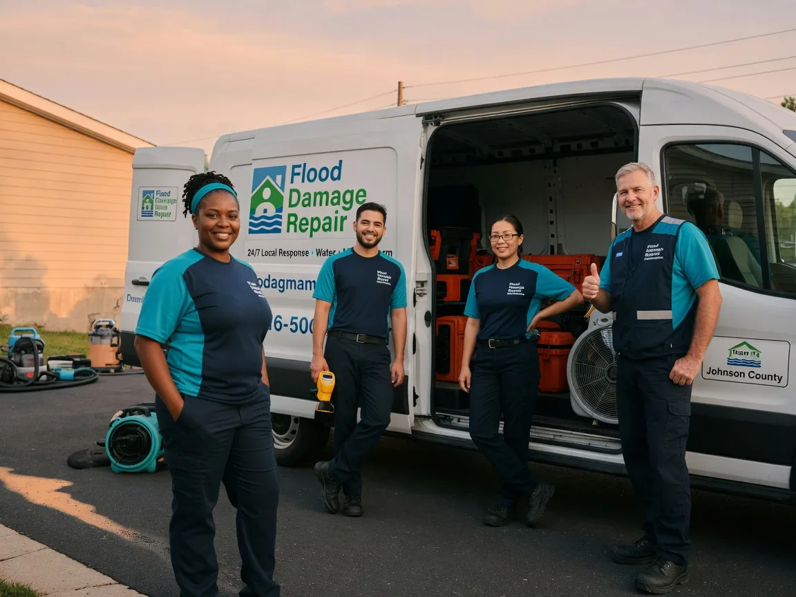 Water Damage Restoration company in Sainte Marie, IL